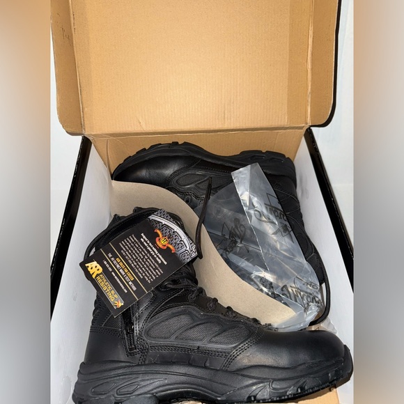 Thorogood A.S.R Tactical 8 Leather/Nylon Side Zip Boots Several Size 8.5 Mens - Picture 6 of 11